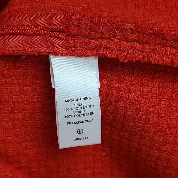 1.State Red Tweed Short Special Occasion Mini Knit Skirt Womens Size 4 - Picture 5 of 15